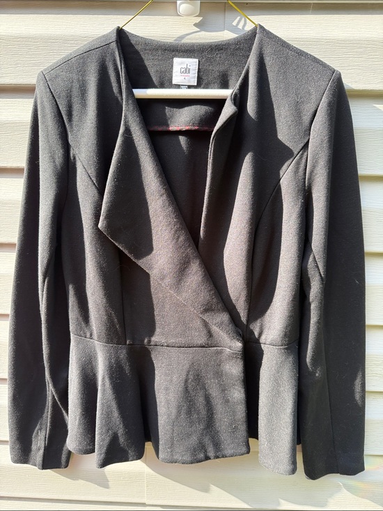 CAbi Jackets & Blazers - Cabi | Black Agency Peplum Jacket size 4